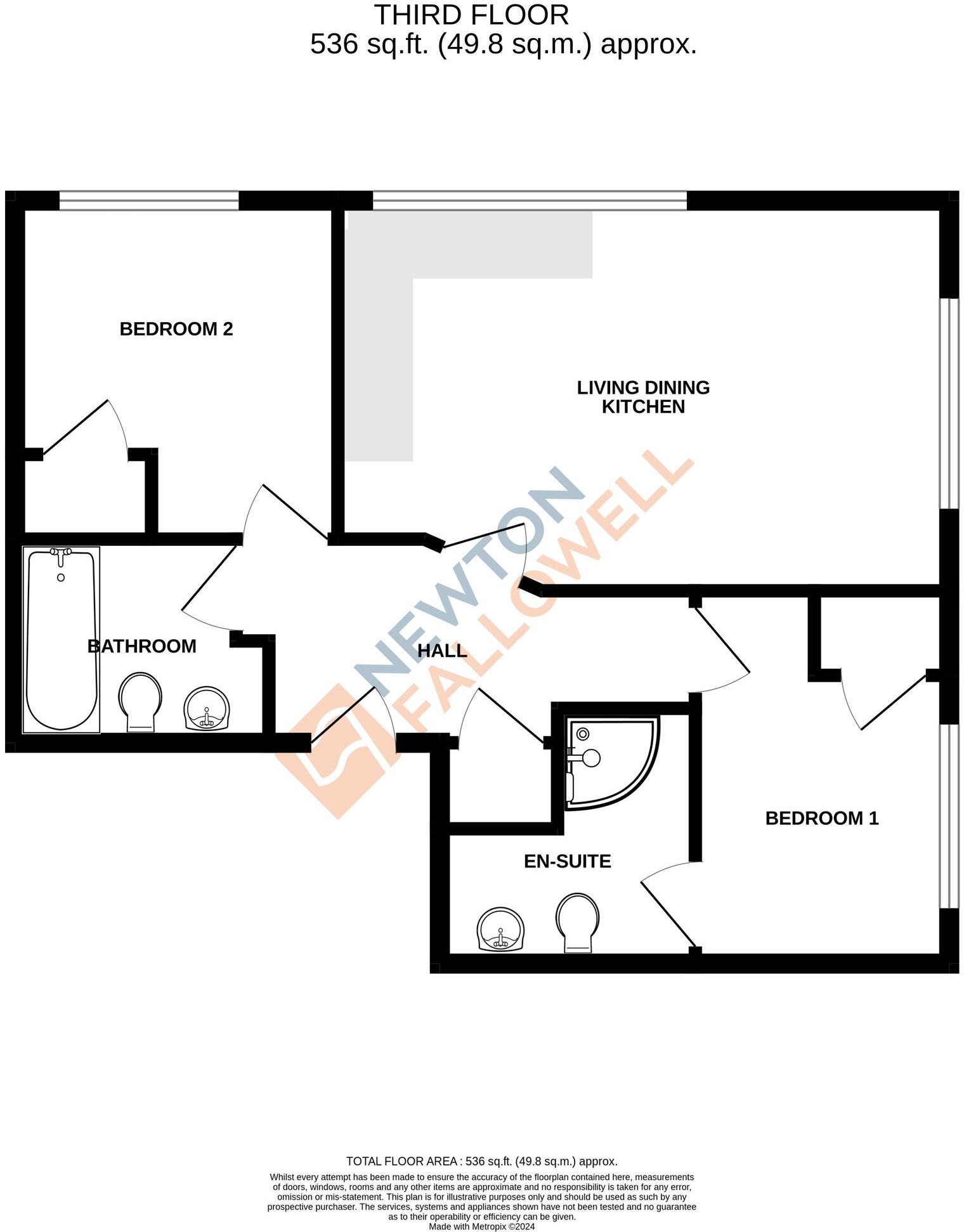 Priestgate, New Priestgate House, Peterborough, PE1 floorplan