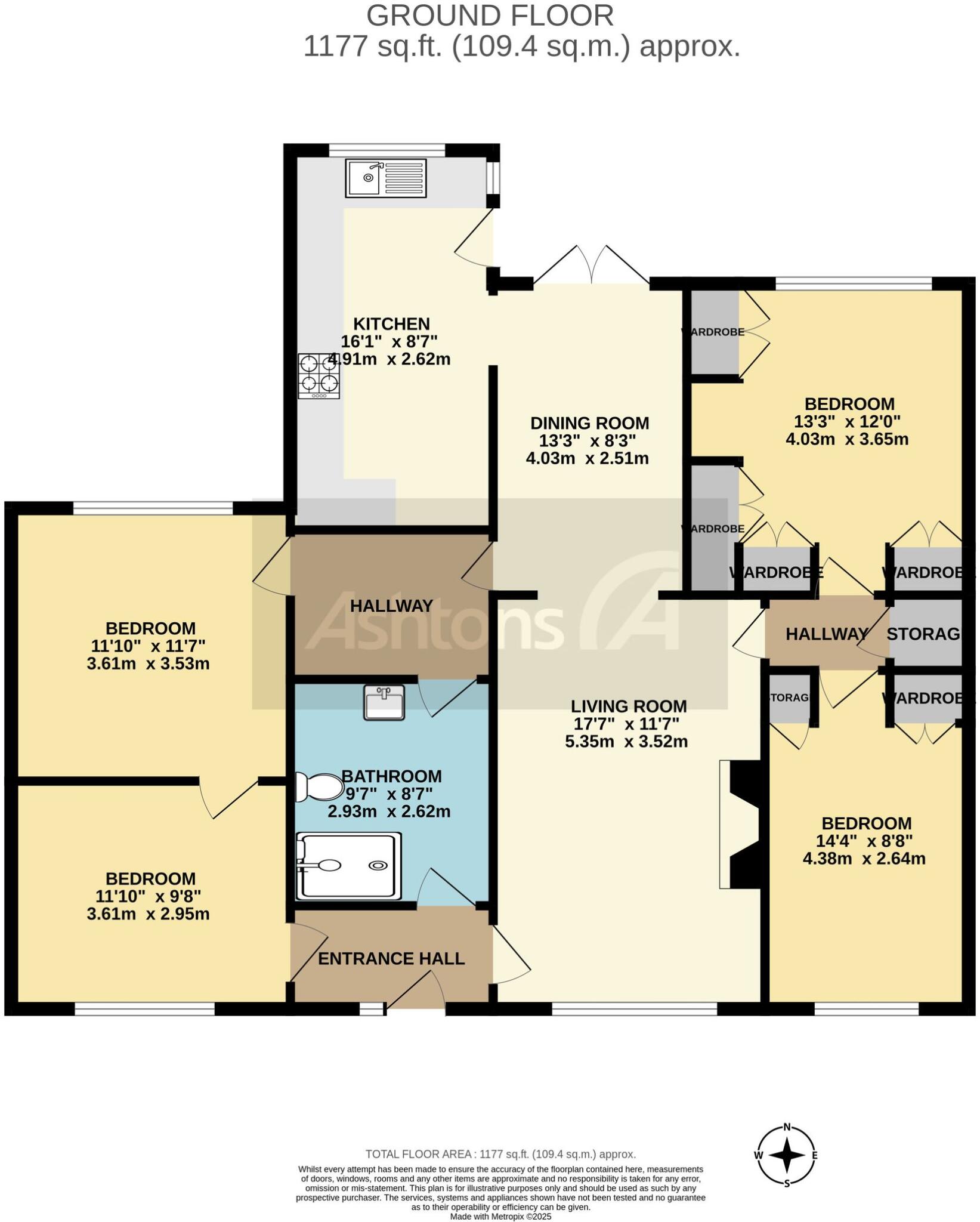 Edge Green Lane, Golborne, WA3 floorplan