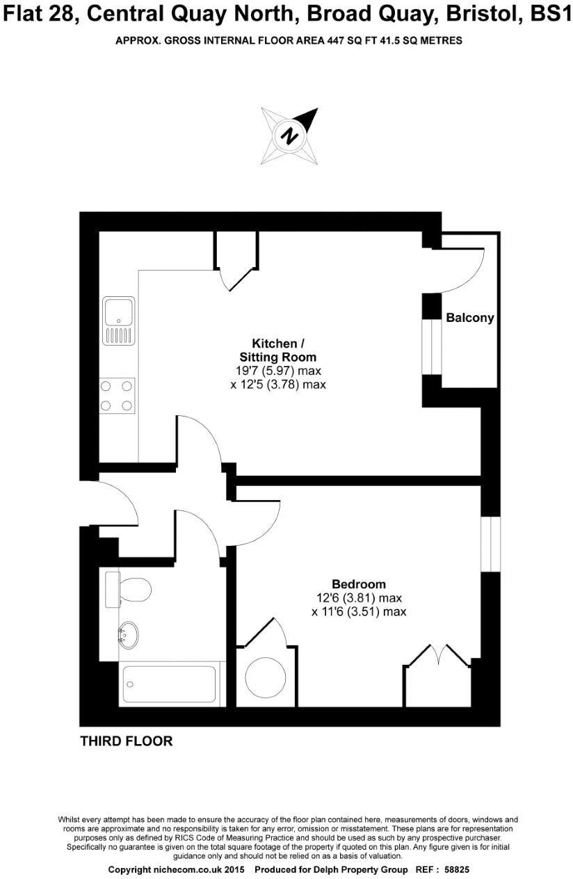 Central Quay North, Bristol, BS1 floorplan