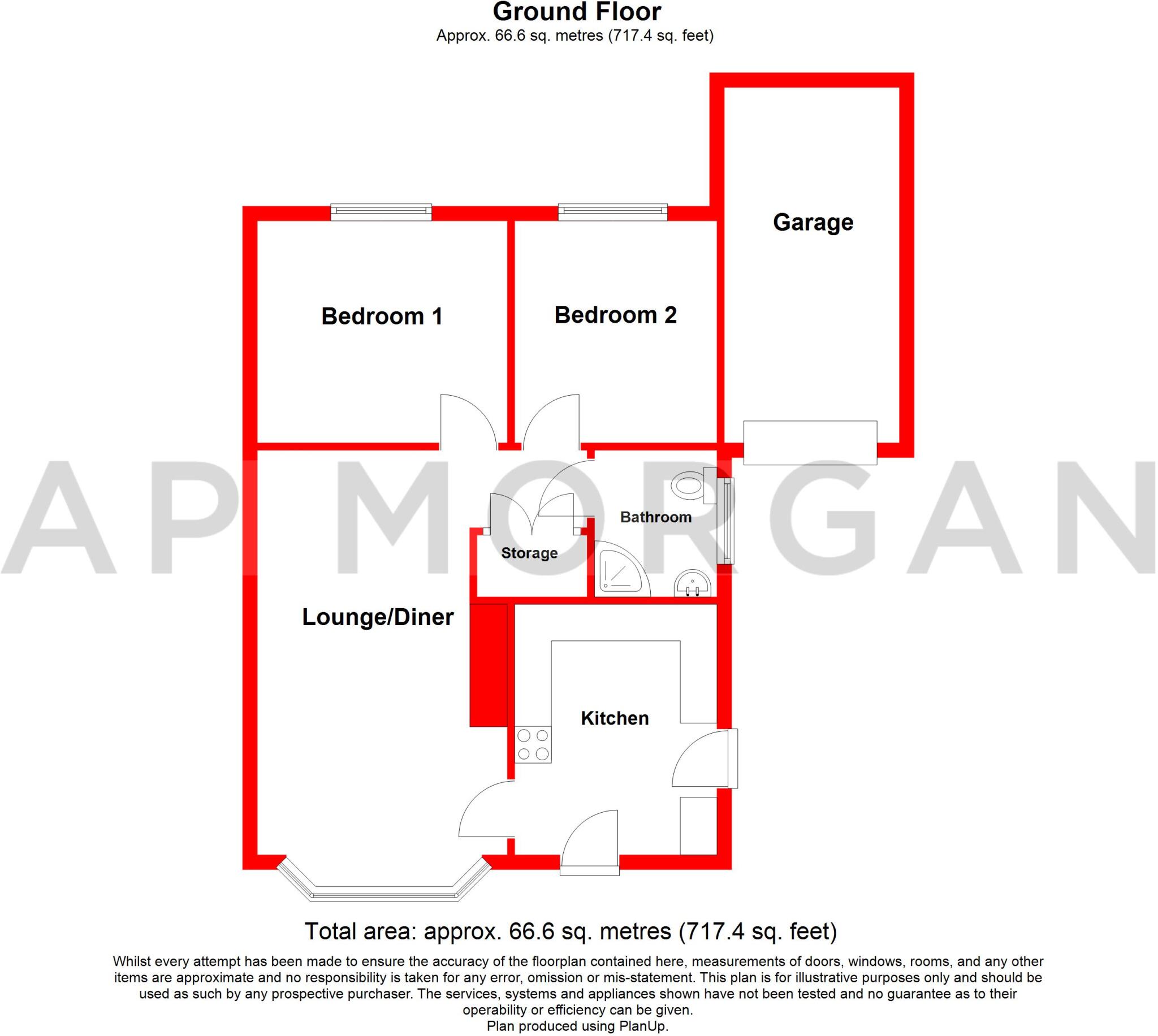 Southway Court, Kingswinford, West Midlands, DY6 floorplan