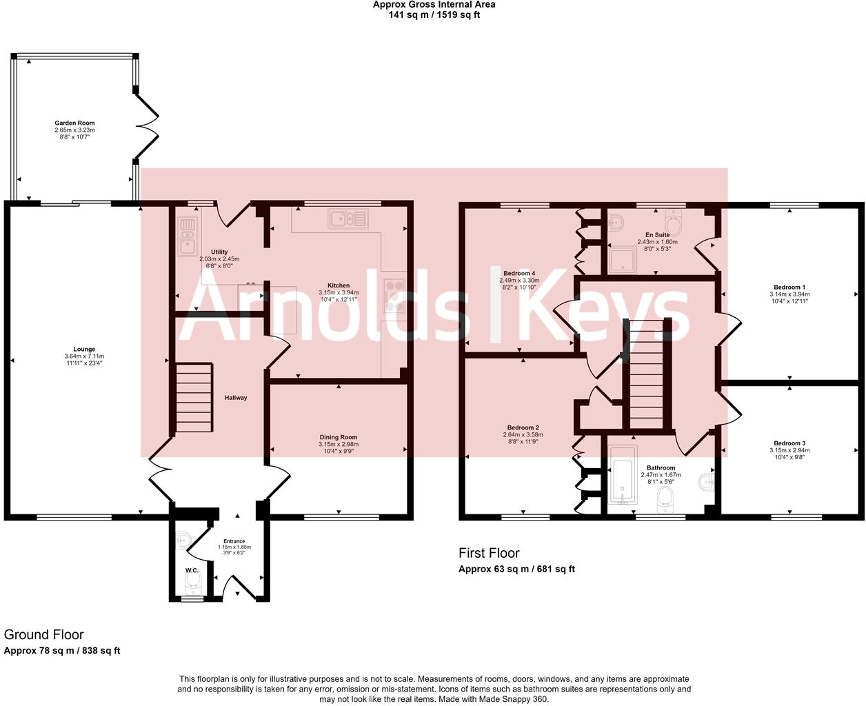 Eagle Road, Erpingham floorplan