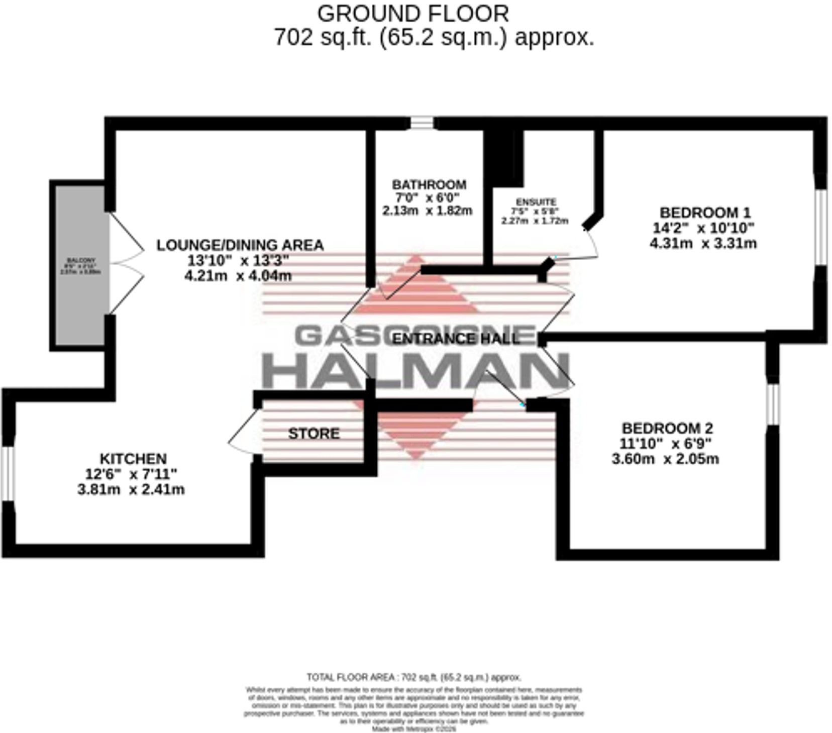 Bridgewater Street, Sale, M33 floorplan