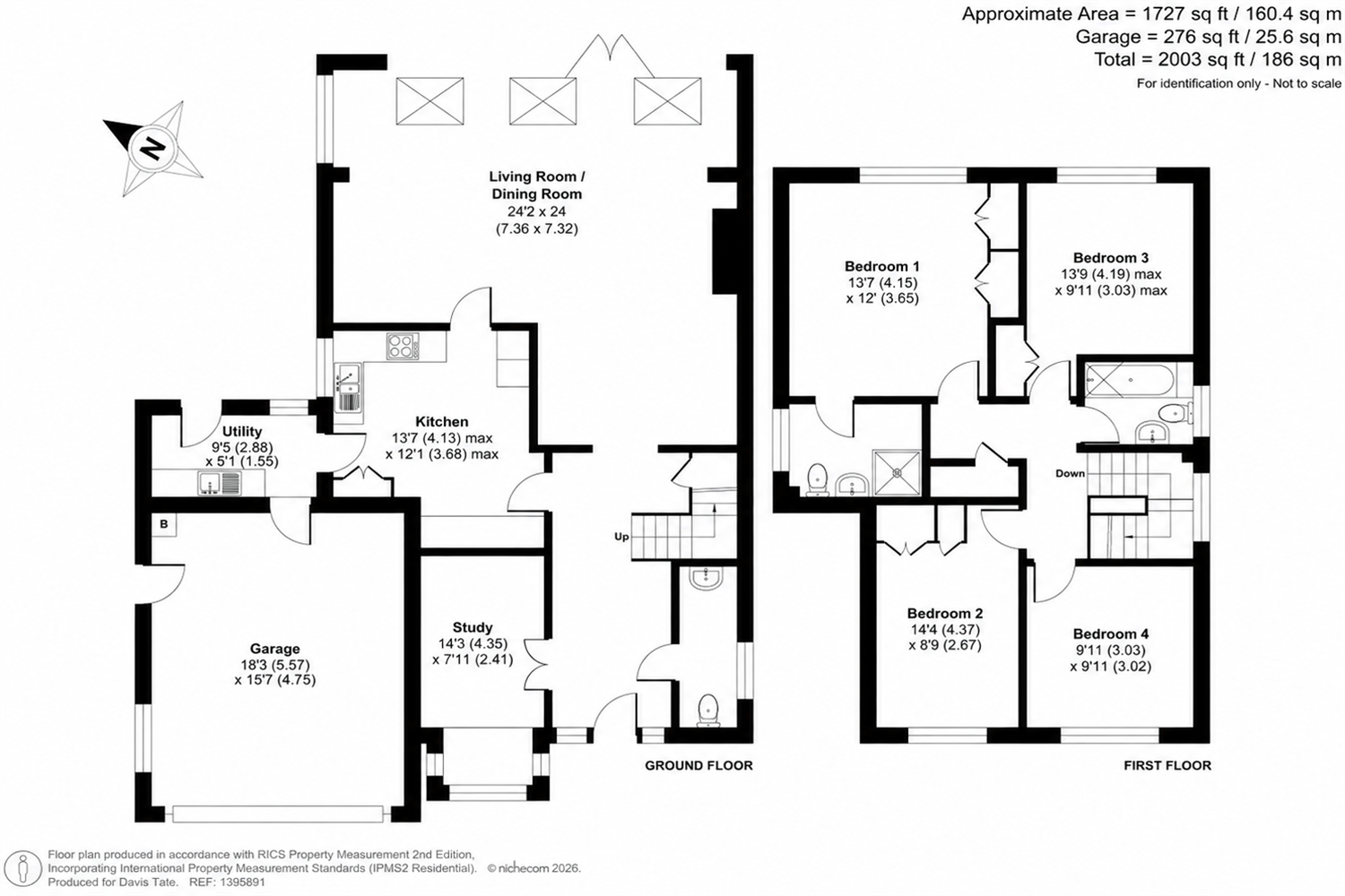 Picton Way, Caversham, Reading floorplan