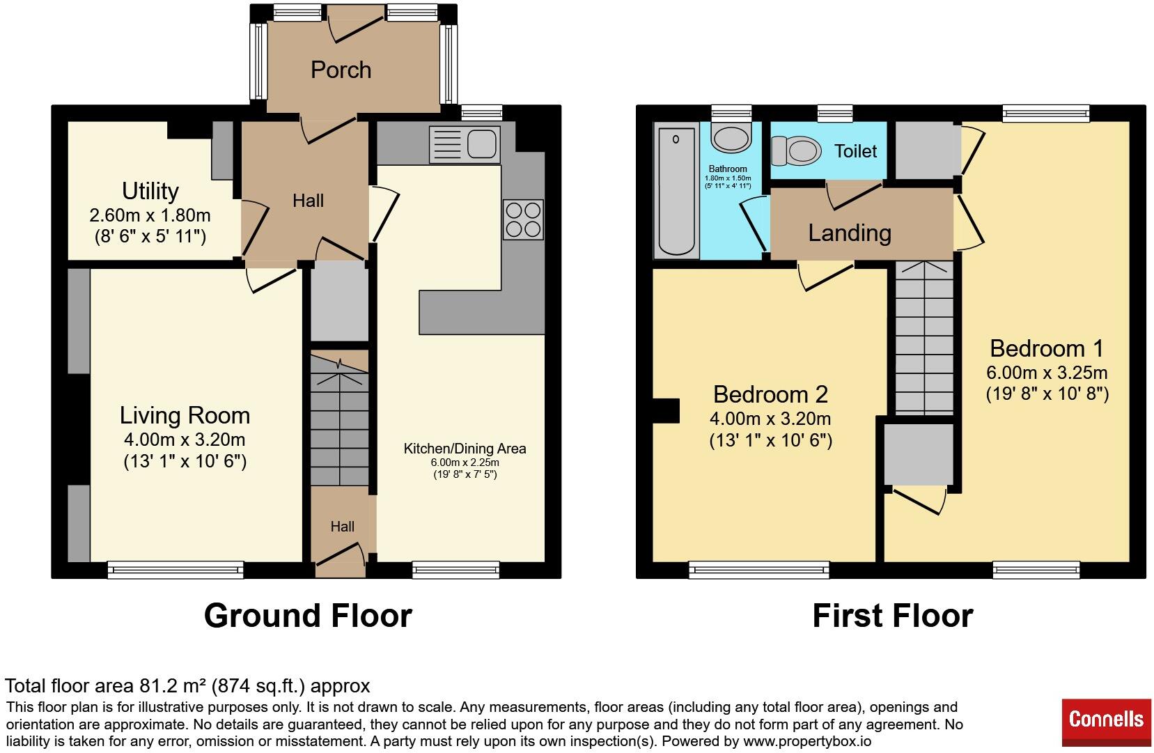 Thurcroft Close, Leicester, LE2 floorplan