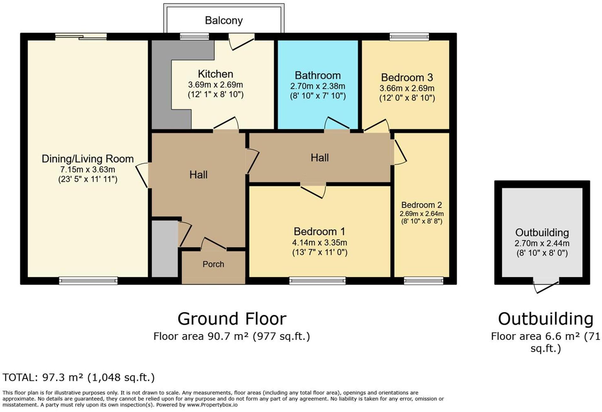 Parc Alafowlia, Denbigh, LL16 floorplan