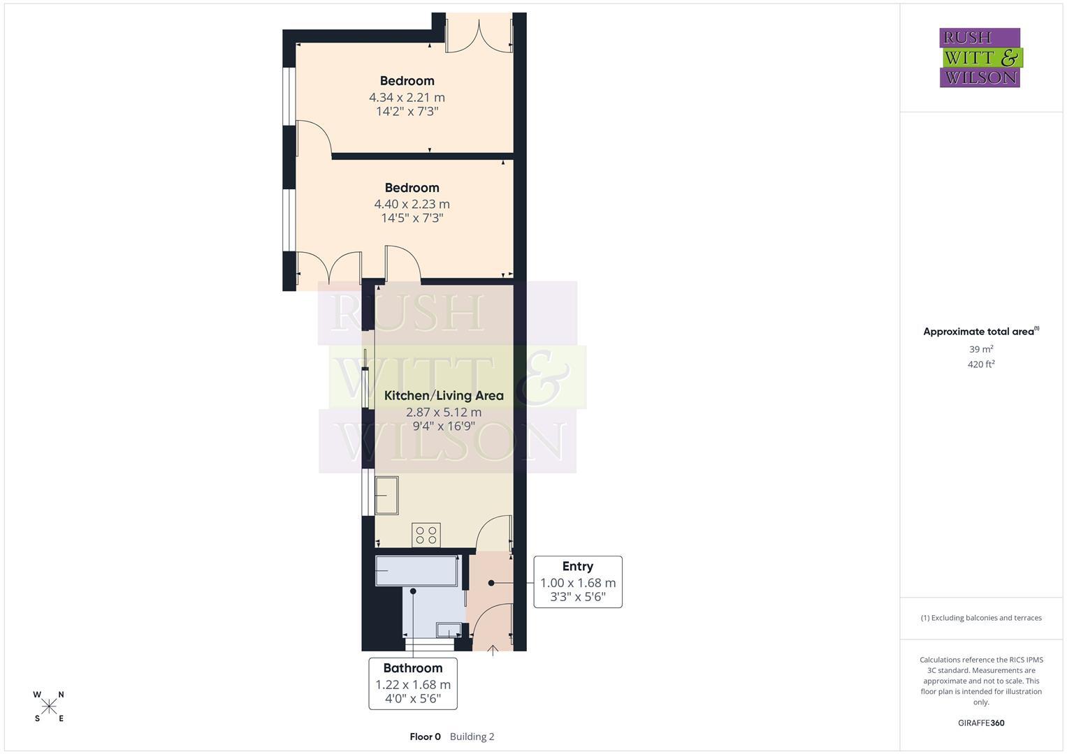 Sea Road, Camber, Rye floorplan