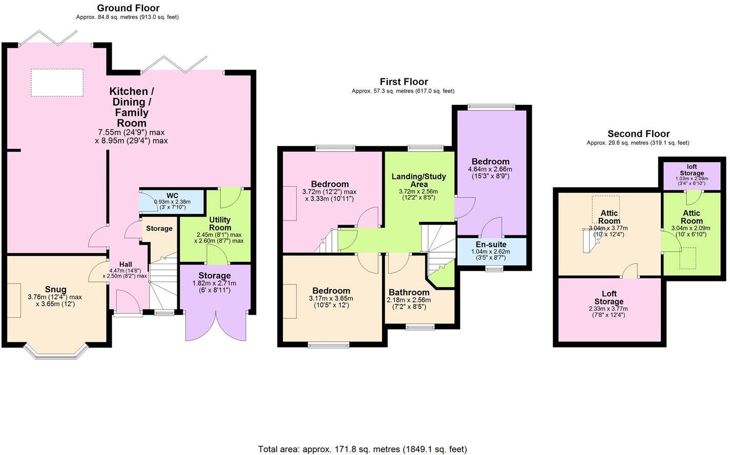 Shortbutts Lane, Lichfield floorplan