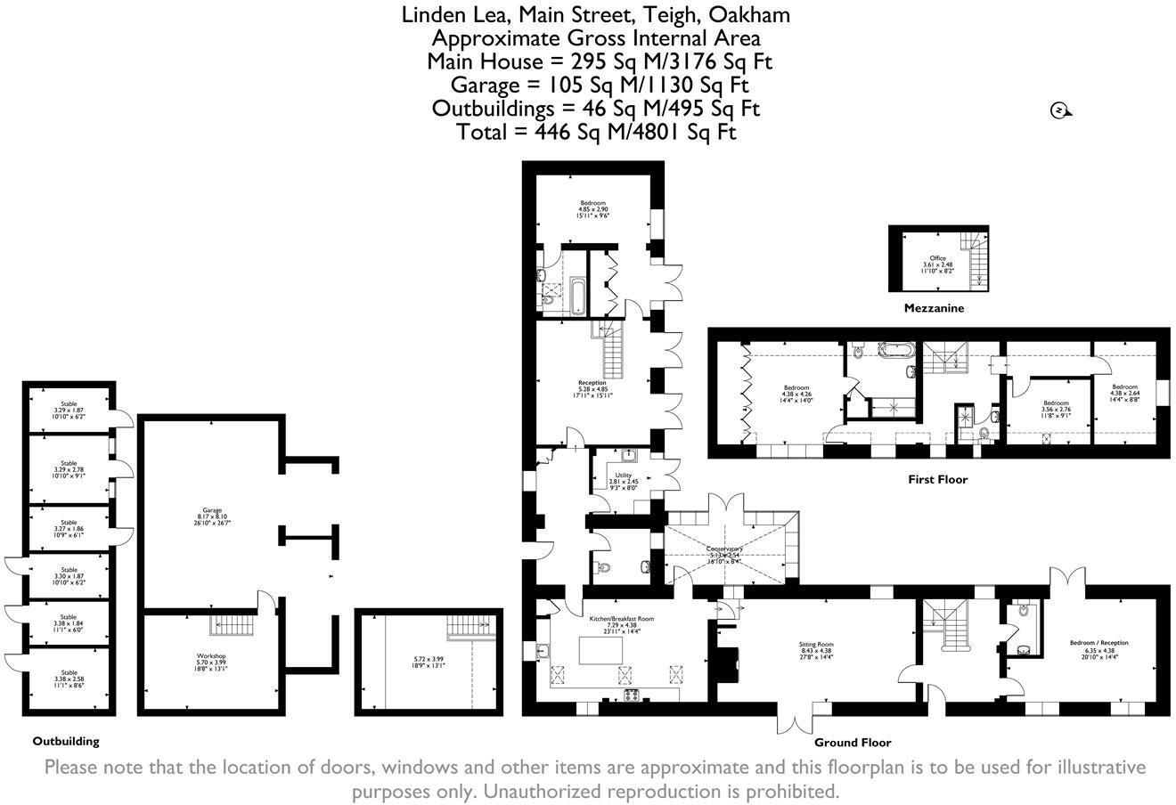 Main Street, Teigh, Rutland floorplan