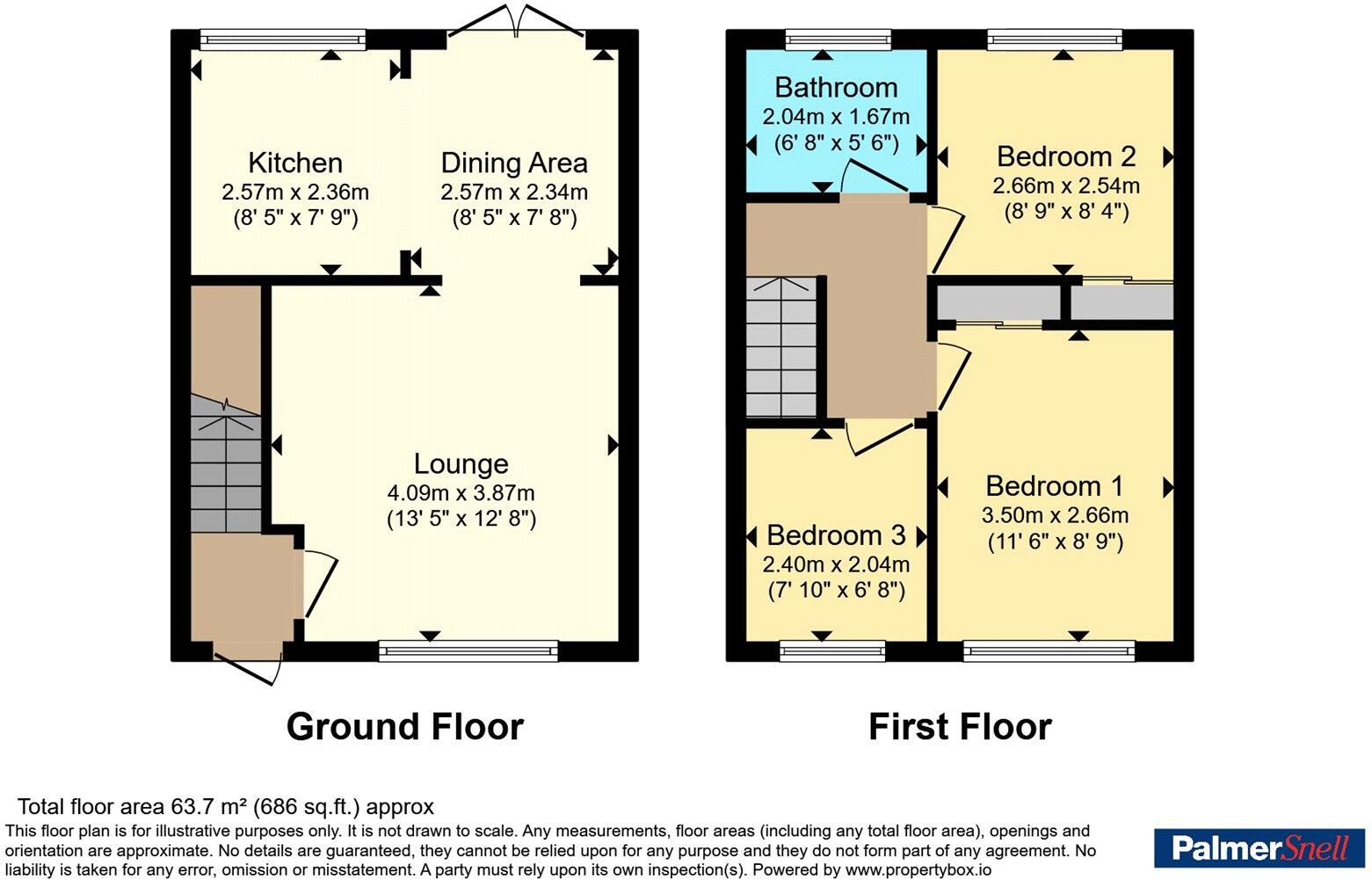 Goliath Road, Poole, Dorset, BH15 floorplan
