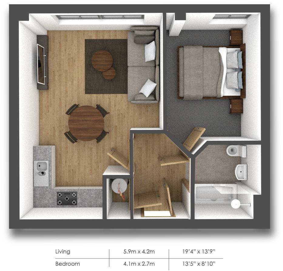 Bradley Court, Camberley floorplan