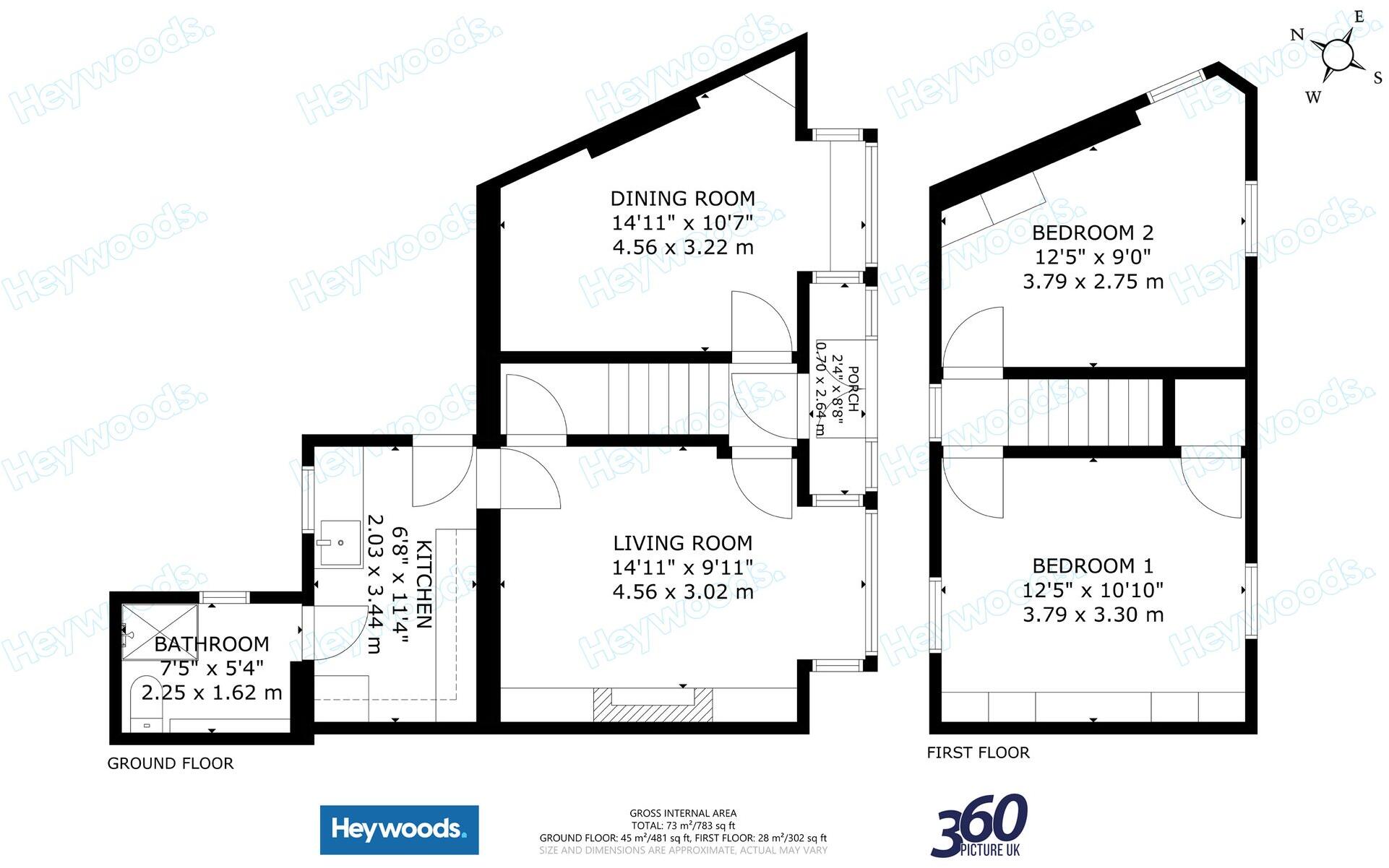 Elm Street, Basford, Newcastle under Lyme floorplan