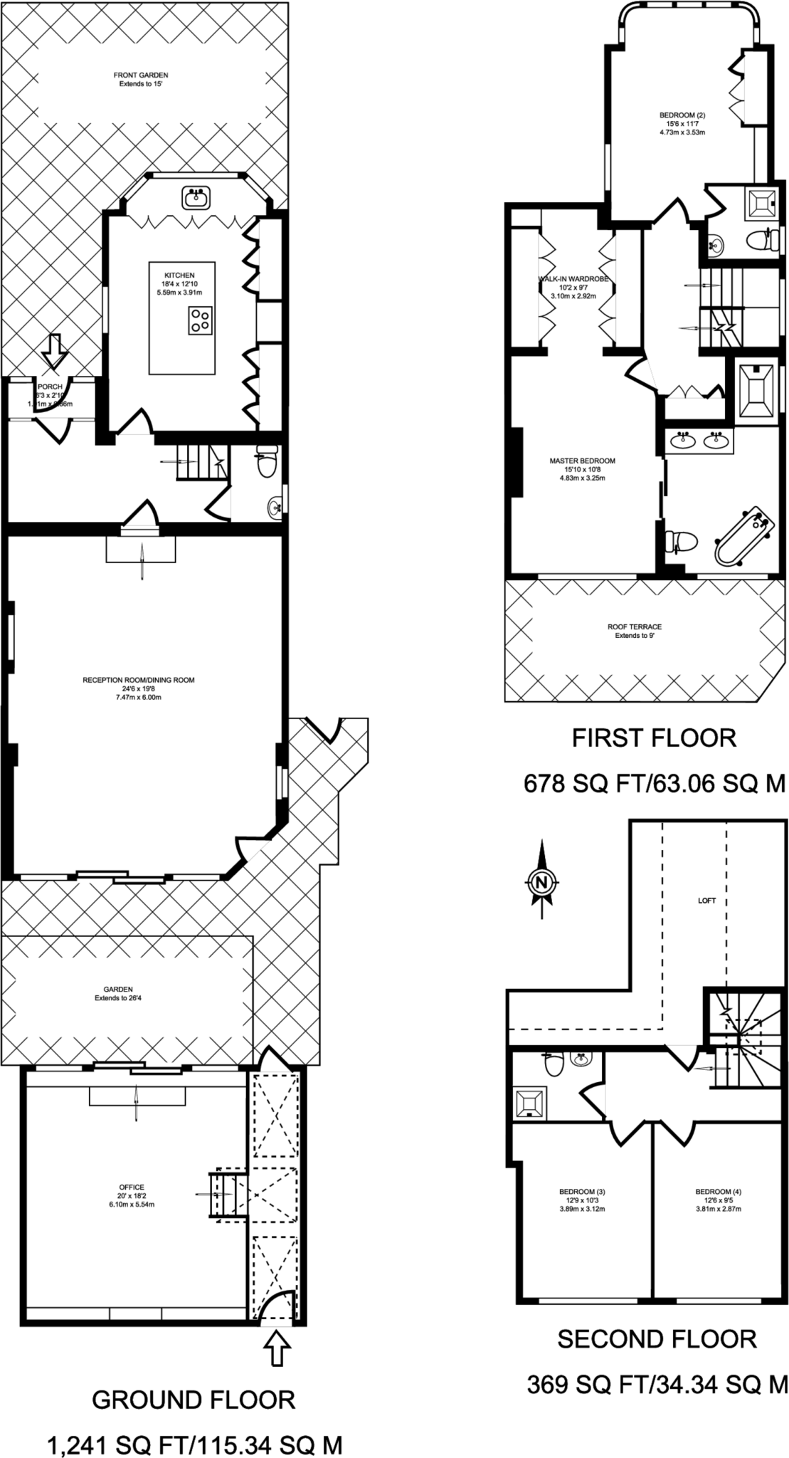 Ellesmere Road, Chiswick, London, W4 floorplan