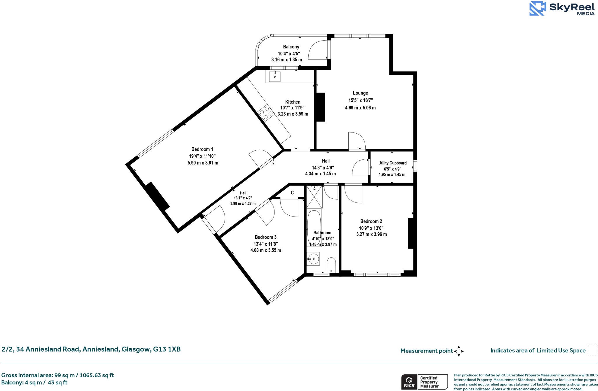 Anniesland Road, Anniesland, Glasgow floorplan
