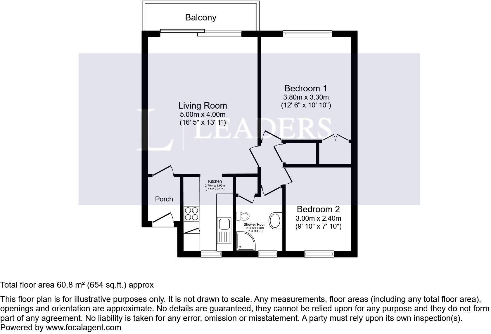 Moat Court, Gale Moor Avenue, PO12 floorplan