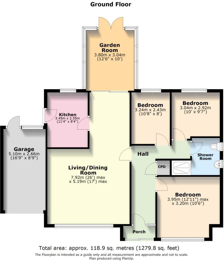 Wheatfields, Whatfield floorplan