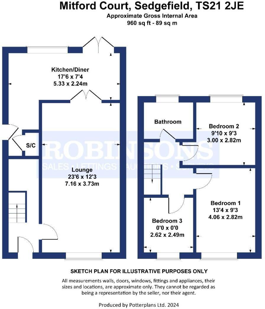 Mitford Court, Sedgefield, Stockton-On-Tees floorplan