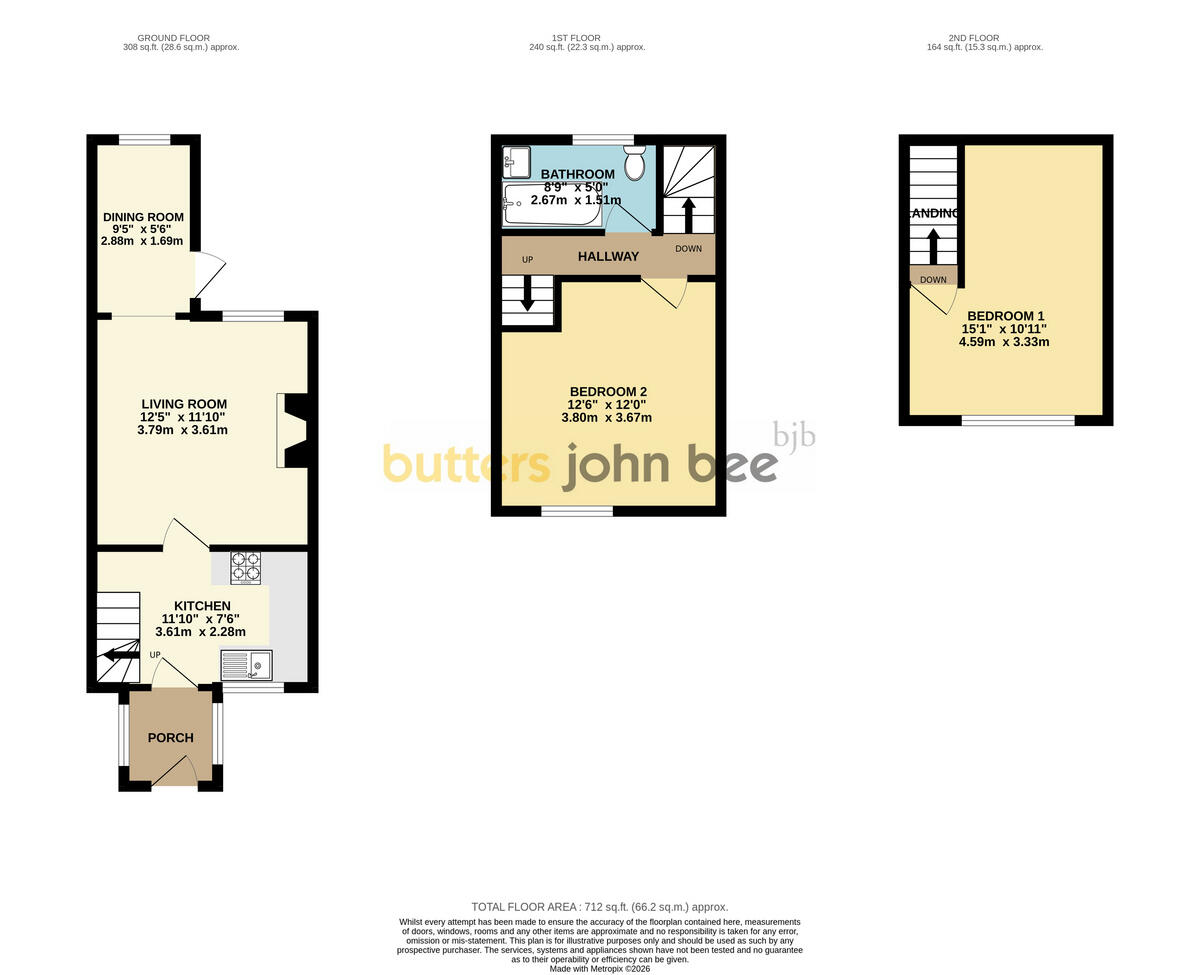 Little Tixall Lane, Stafford floorplan