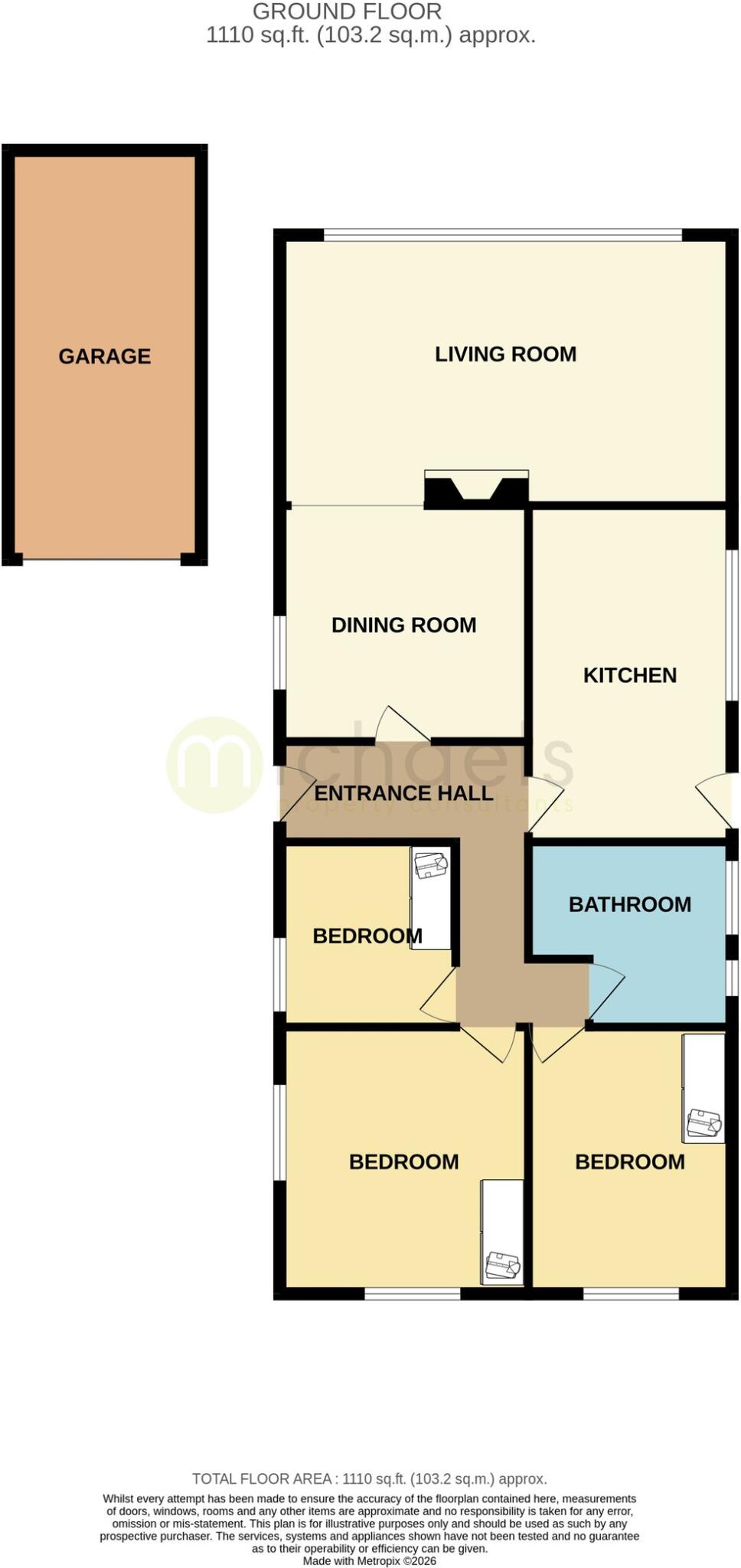 Belle Vue Road, Wivenhoe, Colchester, CO7 floorplan