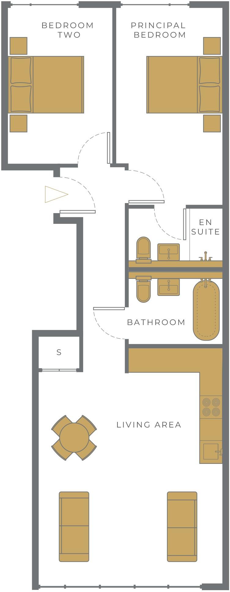 ROX, Gloucester Place, Brighton floorplan