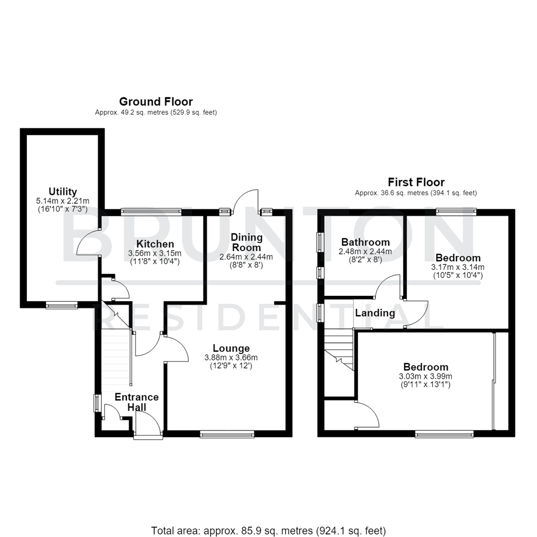 Hartington Road, North Shields, NE30 floorplan