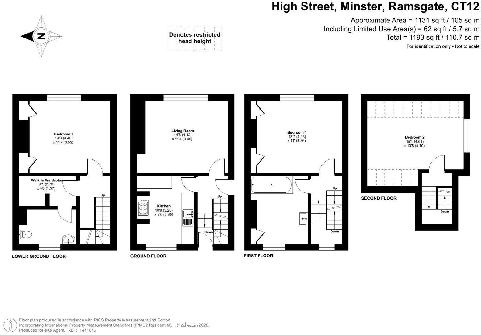 High Street, Minster, Ramsgate floorplan