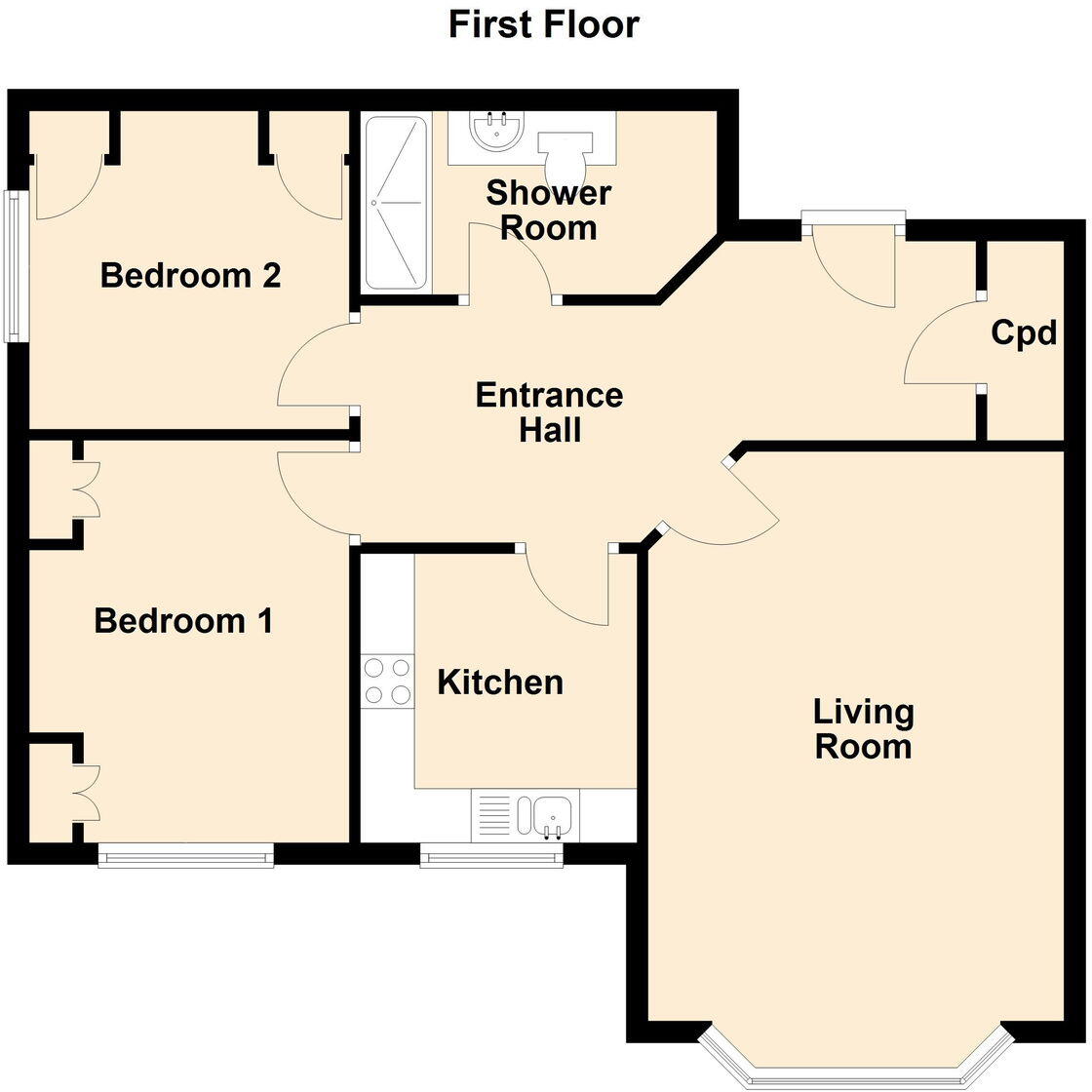 Churchtown Gardens, PR9 9SW floorplan