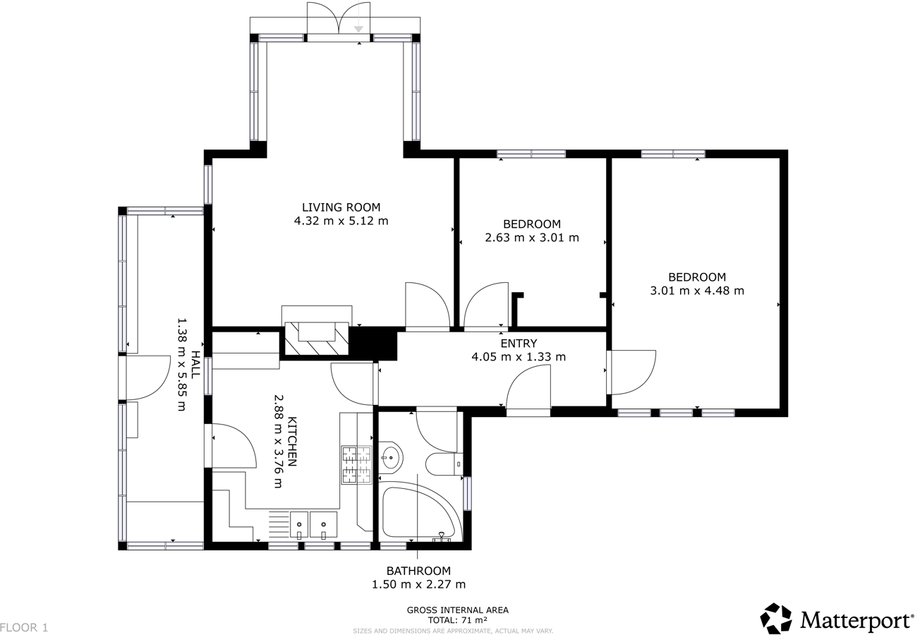 Hatchell Drive, Bessacarr, Doncaster, DN4 floorplan