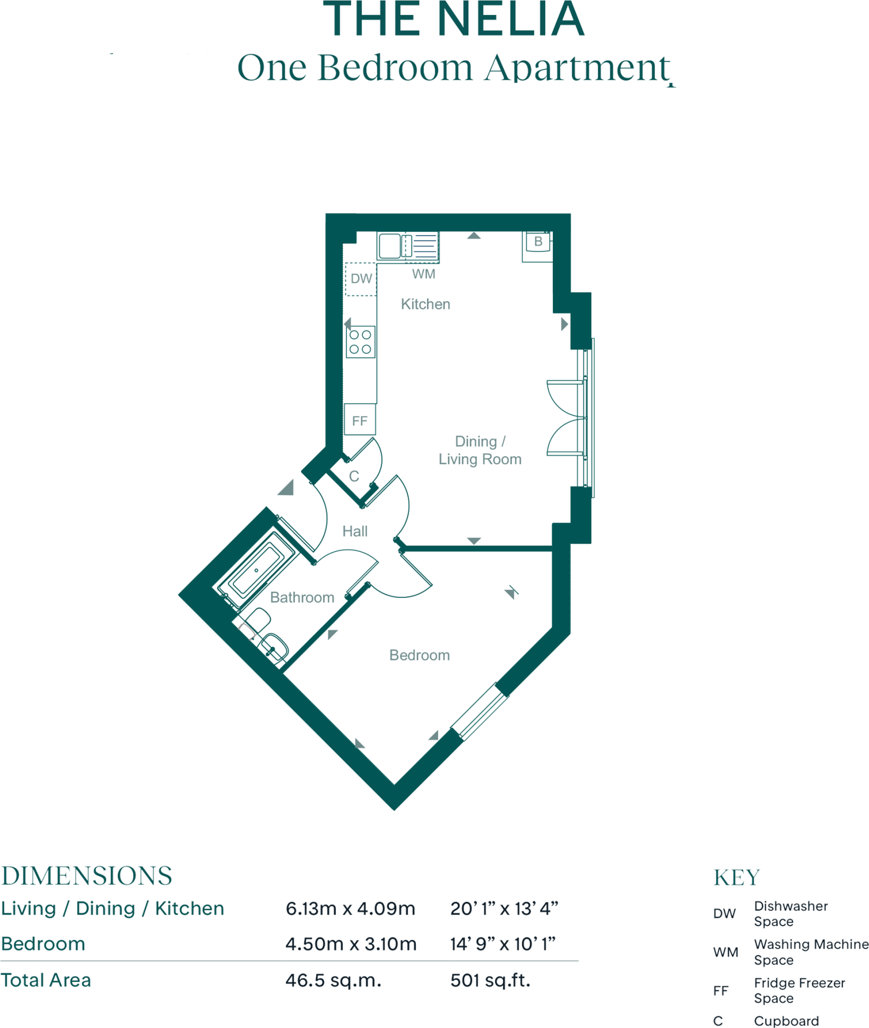 Leaf Living at Hampton Water, Peterborough, PE7 floorplan