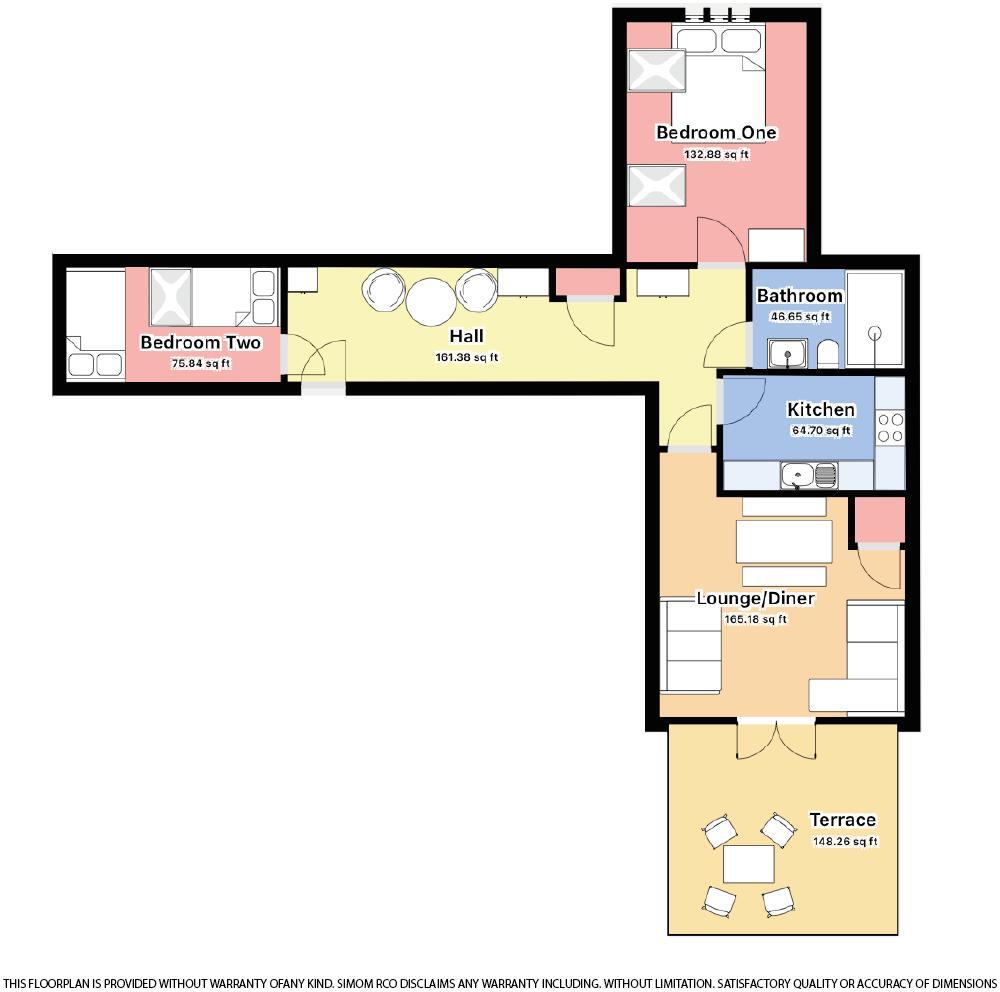 Wessex House, Gervis Place, Bournemouth floorplan