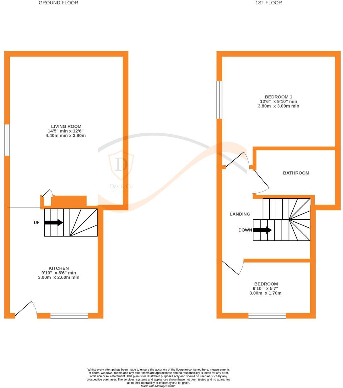 Goose Eye, Oakworth, Keighley, BD22 floorplan