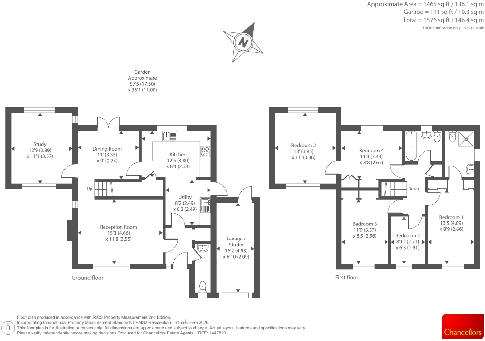Oxlease, Witney floorplan