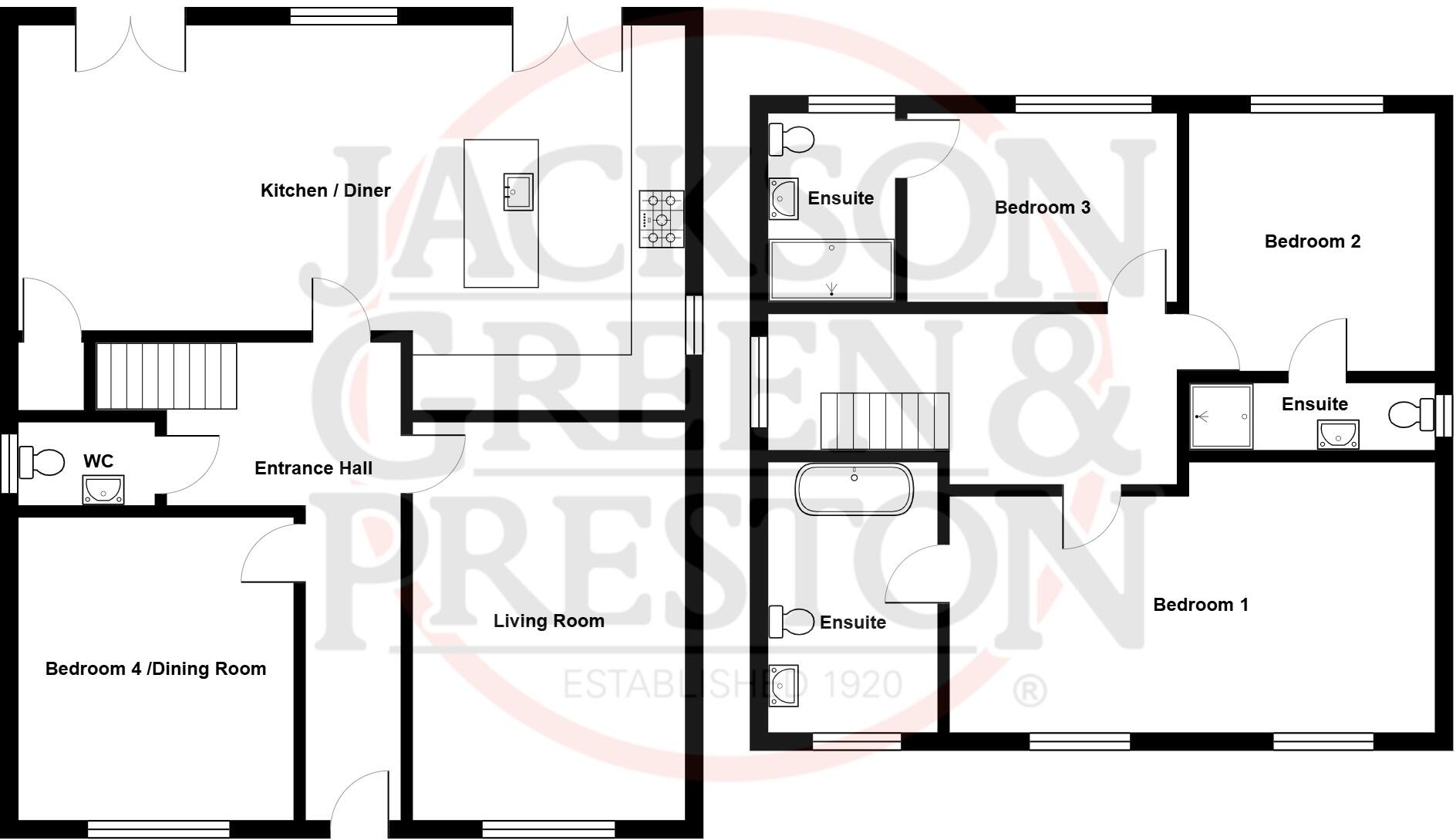 Beaufort Crescent, Cleethorpes, Lincolnshire, DN35 floorplan