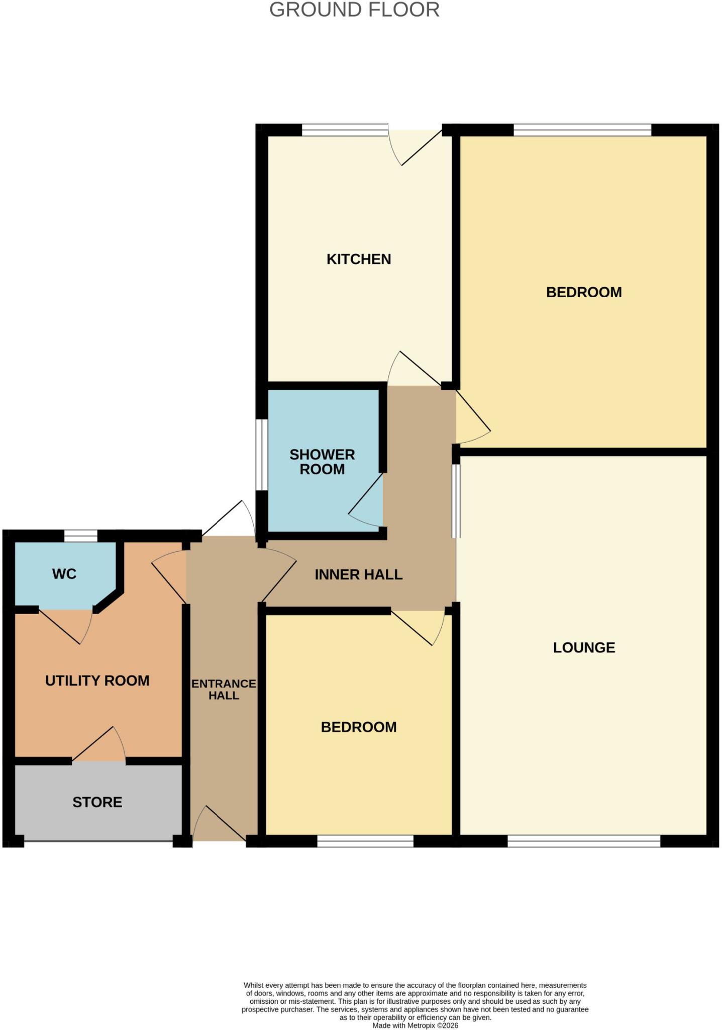 Constable Avenue, Clacton-on-Sea floorplan
