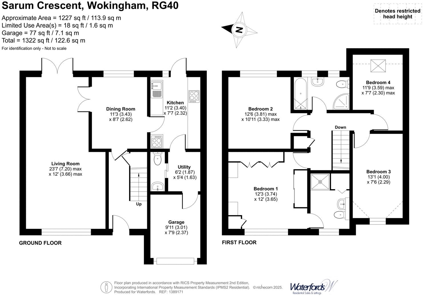 Sarum Crescent, Wokingham floorplan