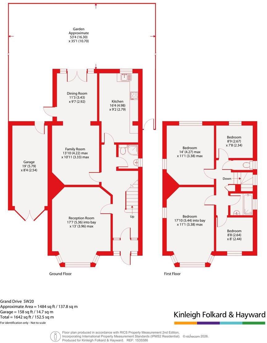 Grand Drive, London, SW20 floorplan