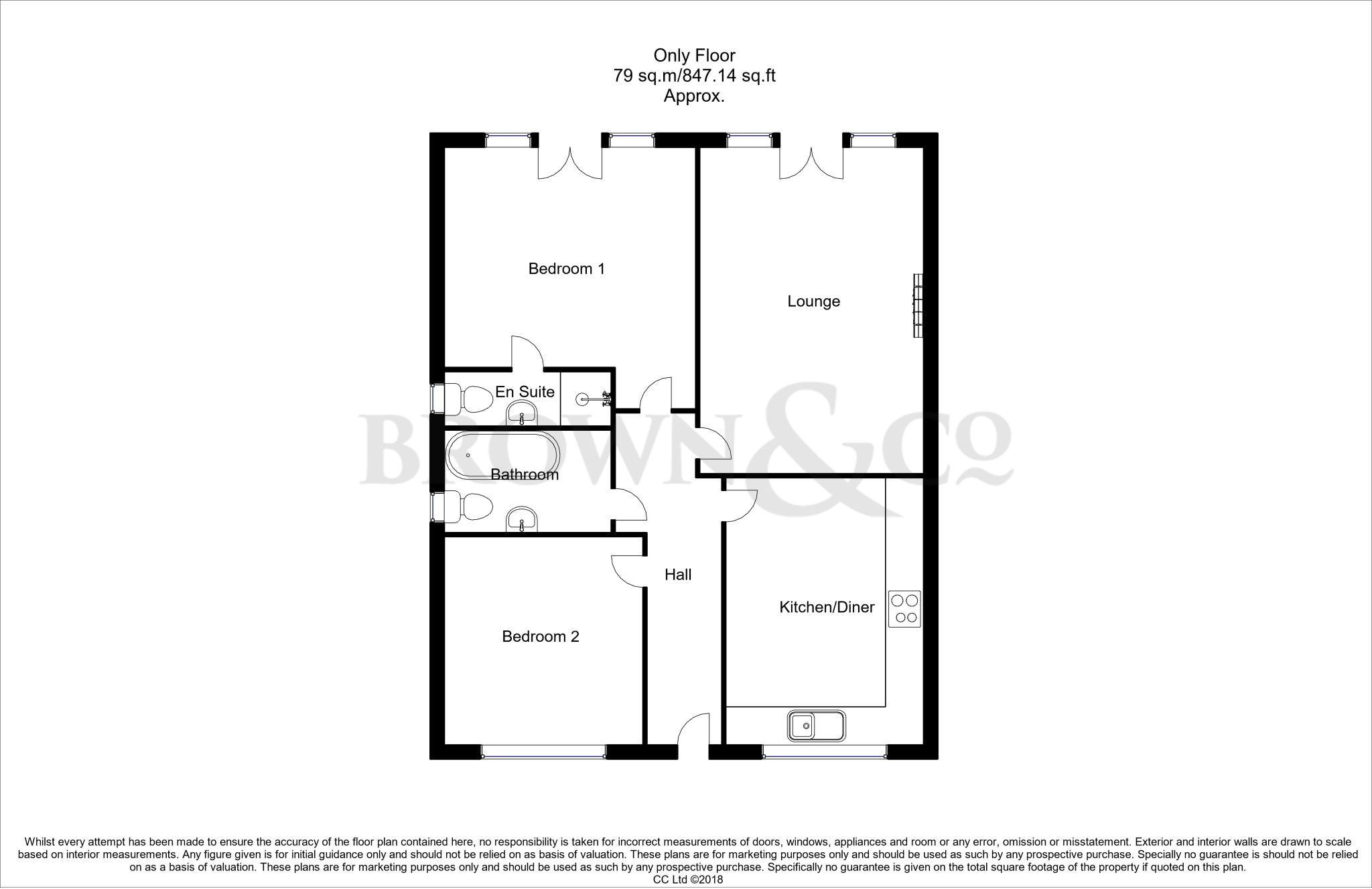 Sherwood Square, King Edward Court, Retford floorplan