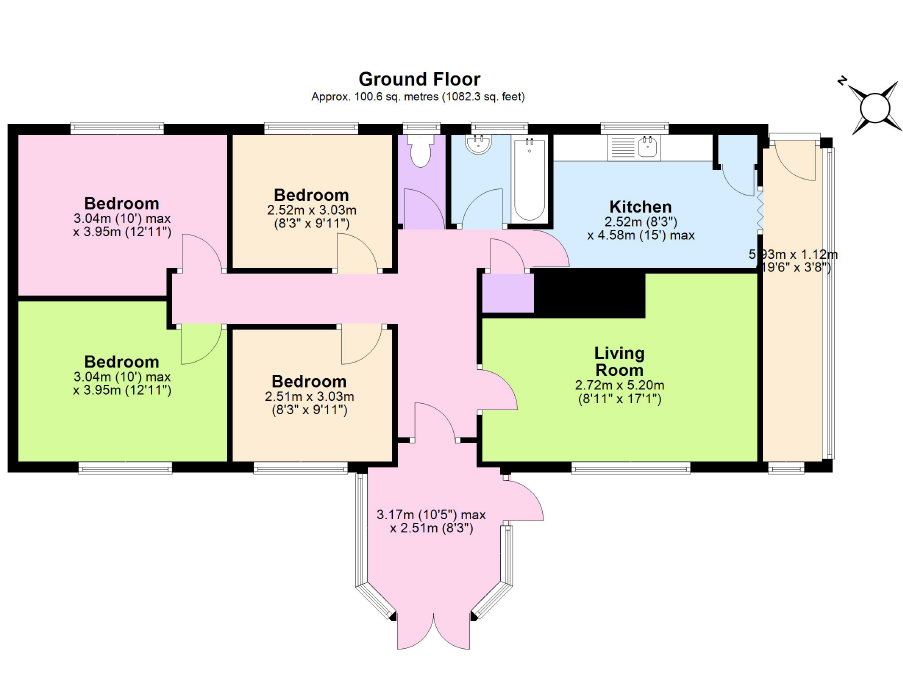 Mitcheldean Road, Lea floorplan