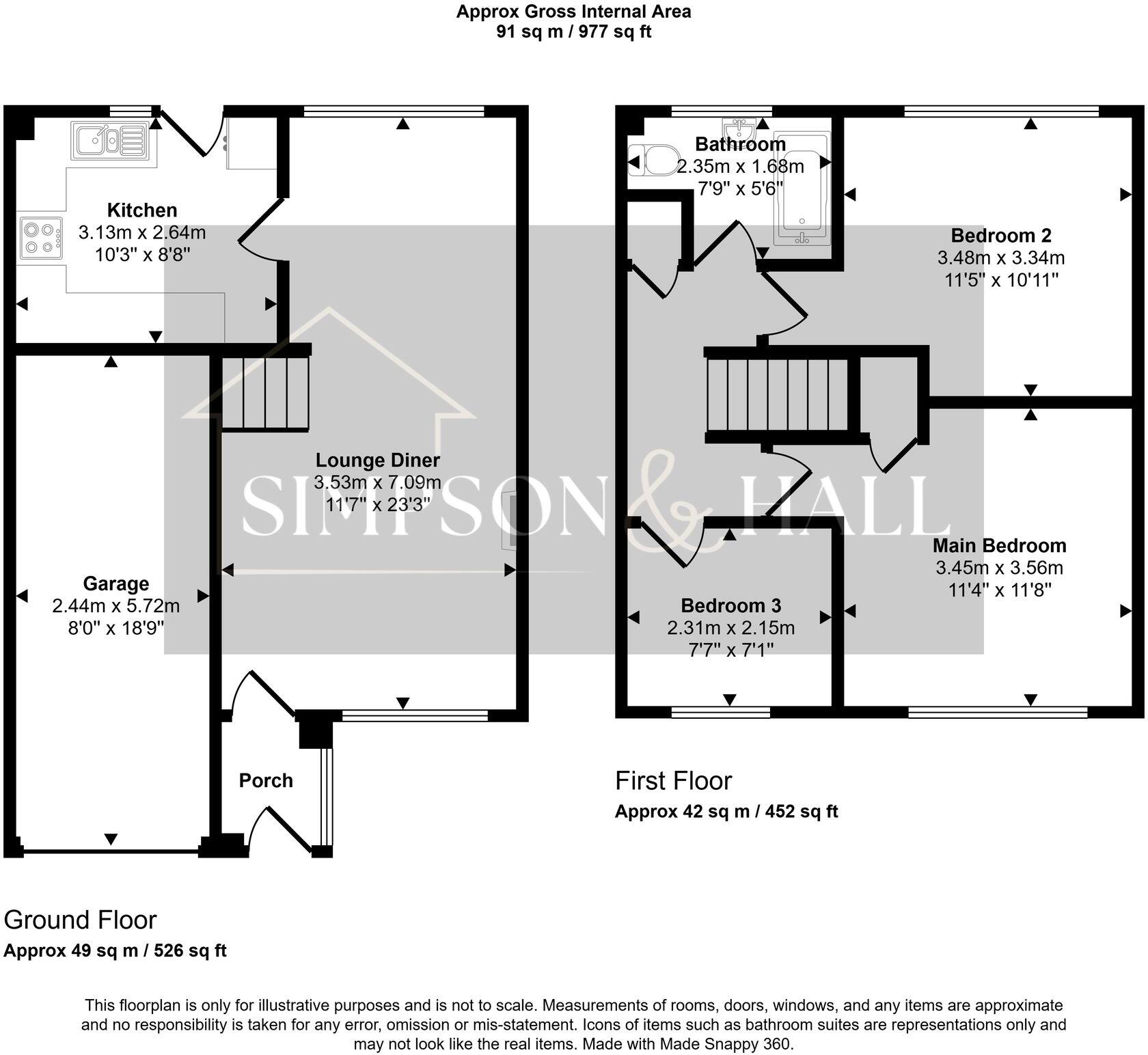 East Lodge Road, Ashford, TN23 floorplan