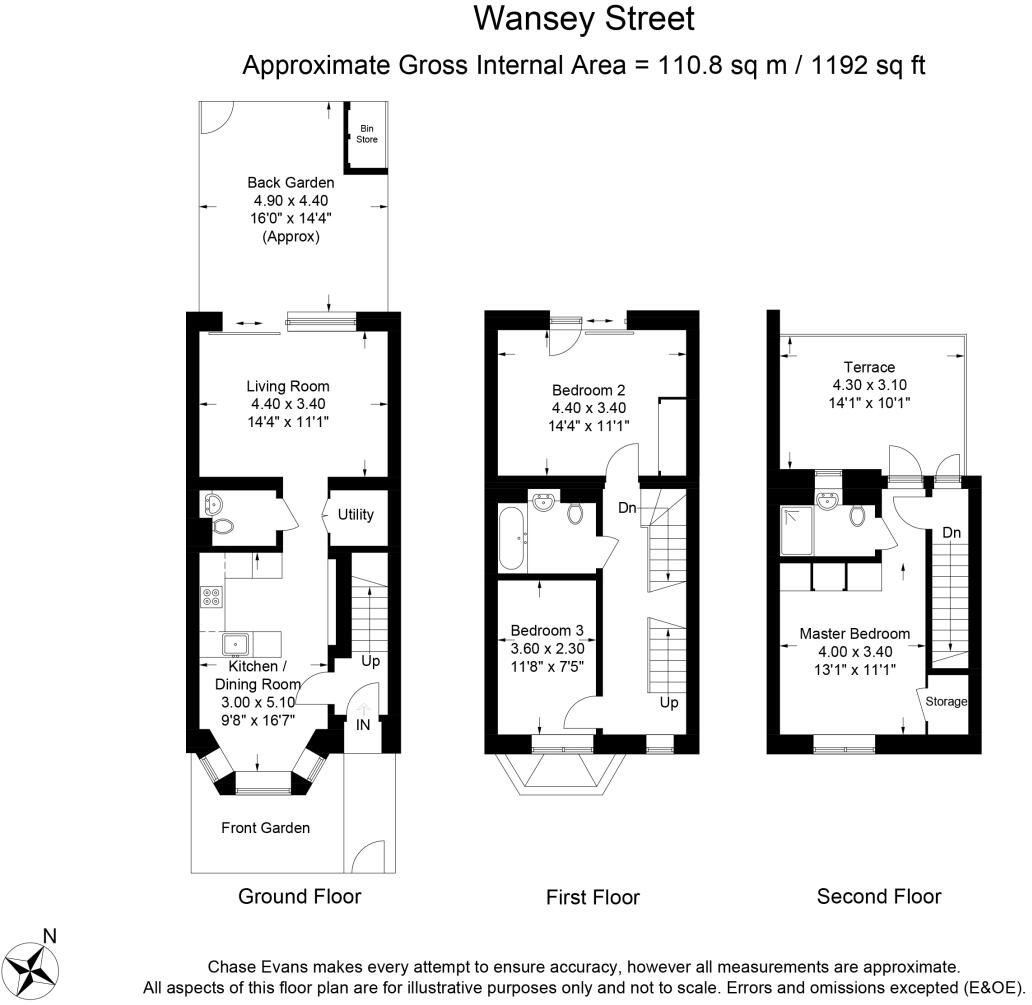 Wansey Street, Elephant & Castle, London, SE17 floorplan