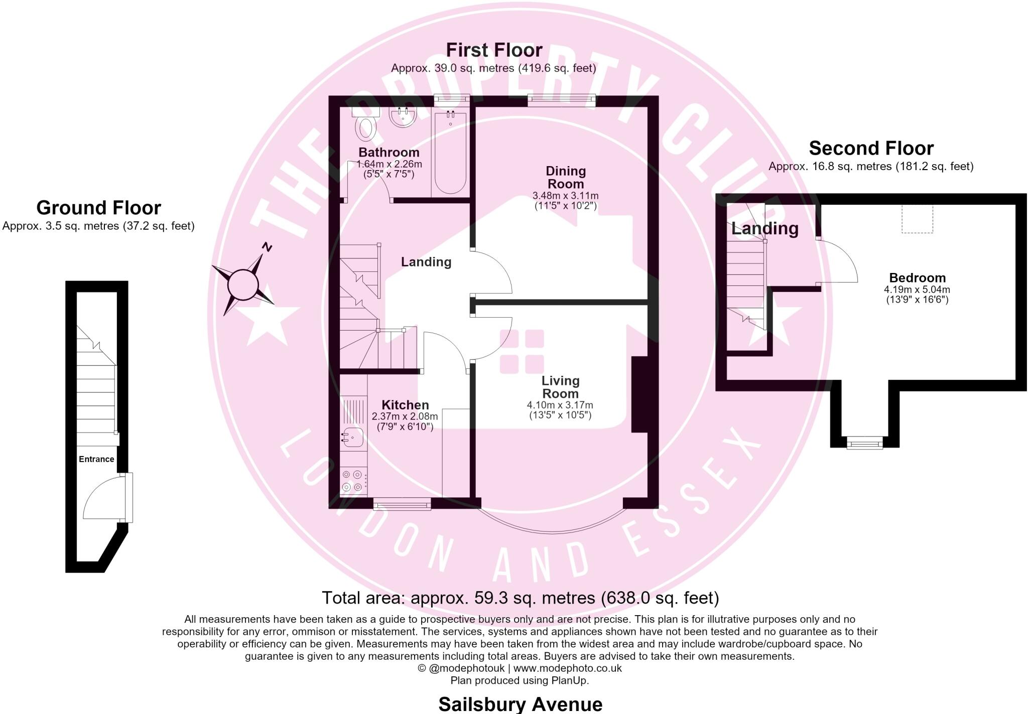 Salisbury Avenue, Barking, Barking And Dagenham floorplan