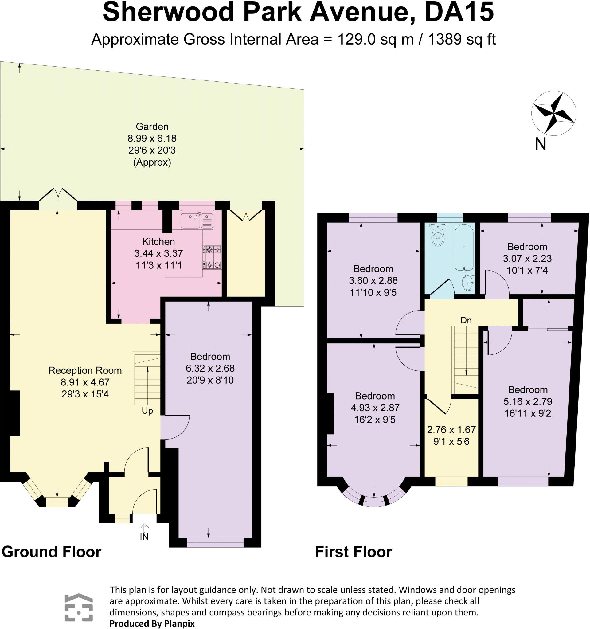 Sherwood Park Avenue, Sidcup floorplan