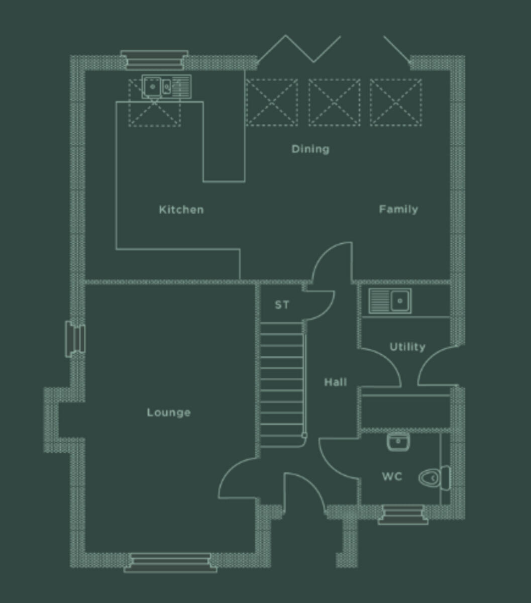 Hunsbury Grange, Northampton floorplan