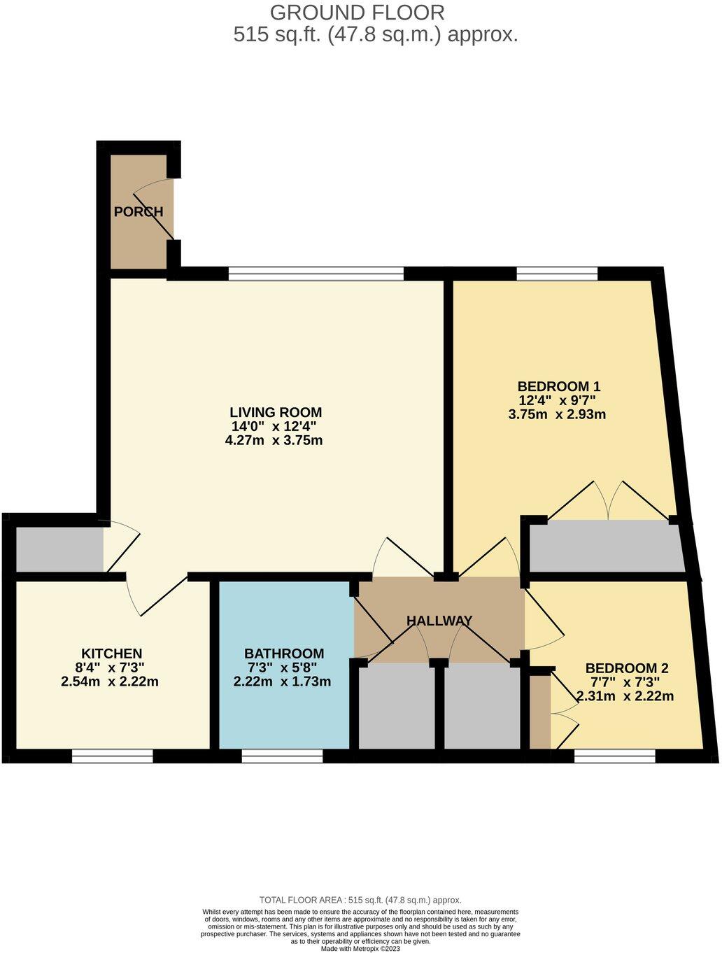 Symons Way, Cheddar, BS27 floorplan