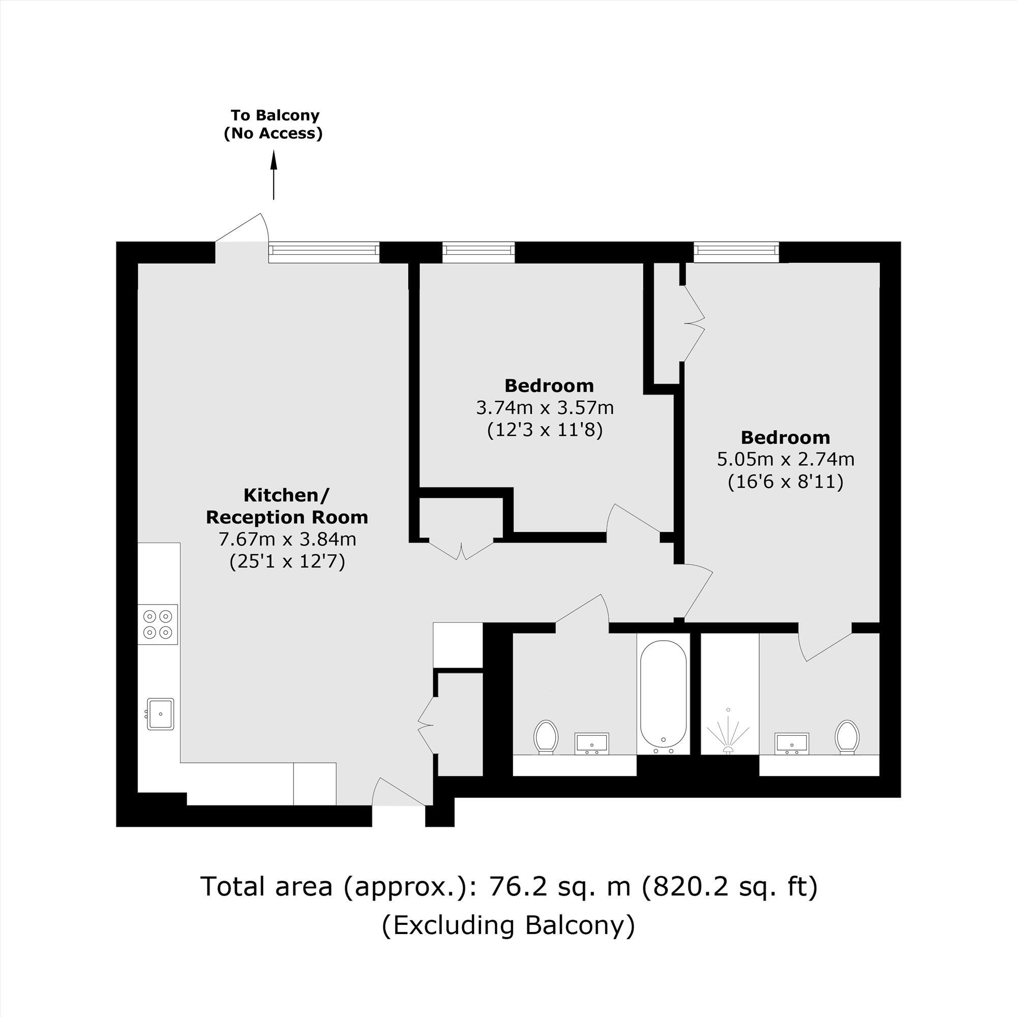 Parkview Avenue, Cricklewood floorplan