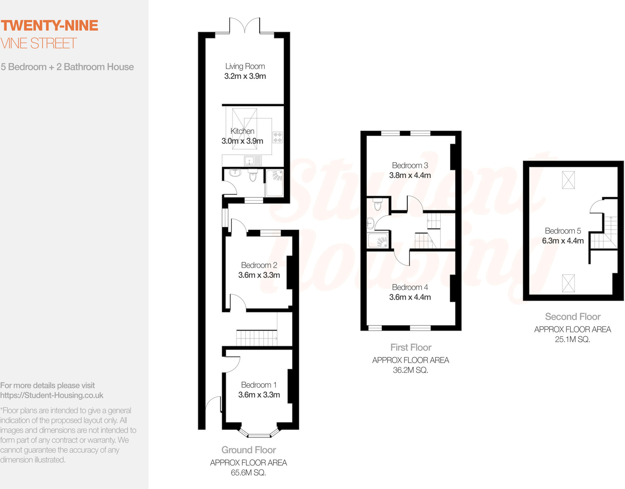Vine St // Luxury 5 Bed // September 2027 floorplan