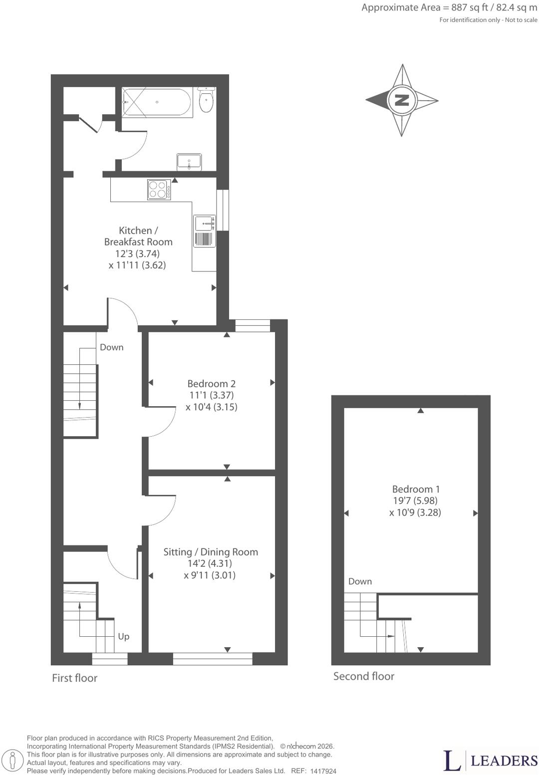 Westbury Road, Southend-on-Sea, Essex floorplan
