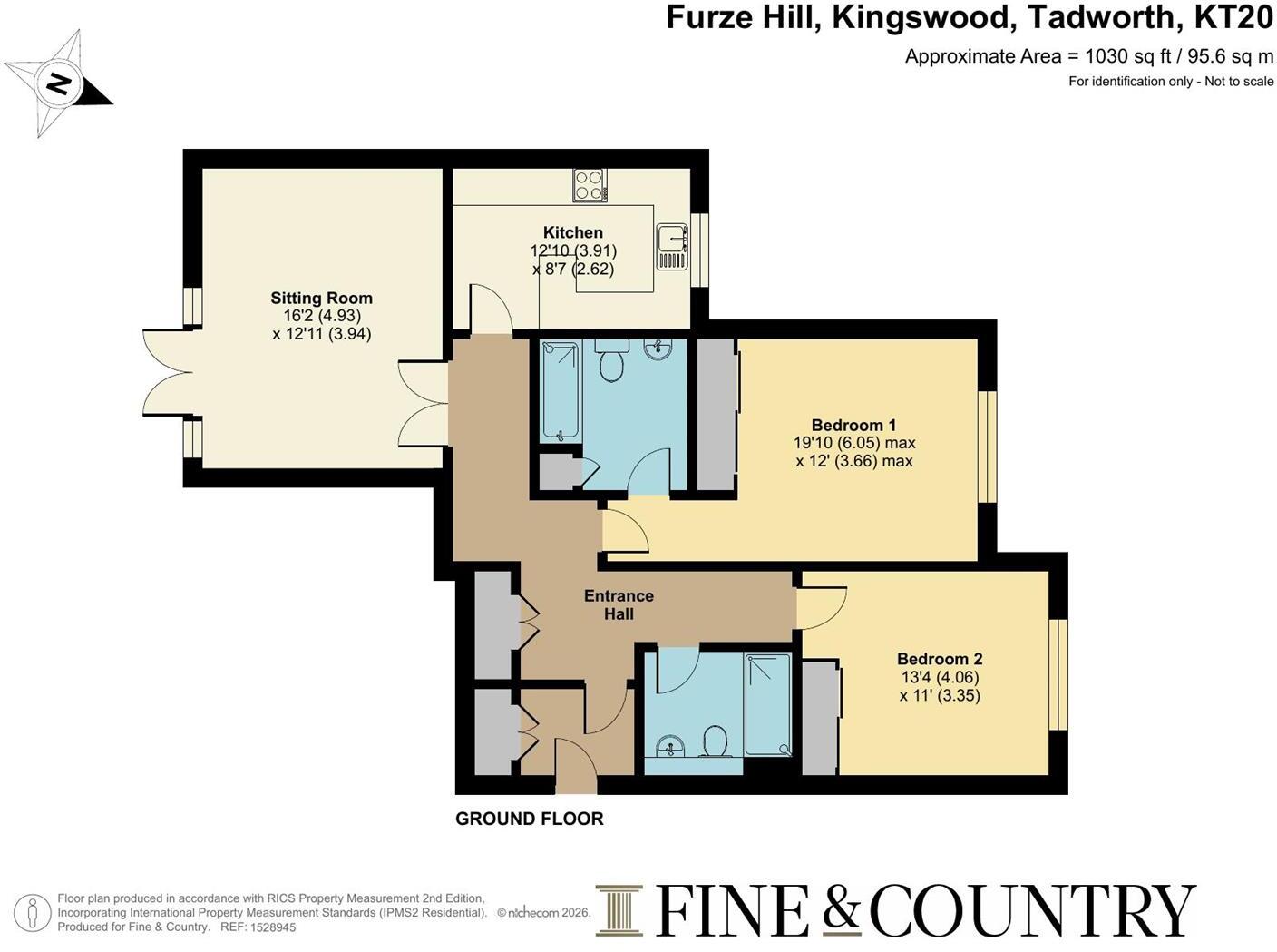 Furze Hill, Kingswood floorplan