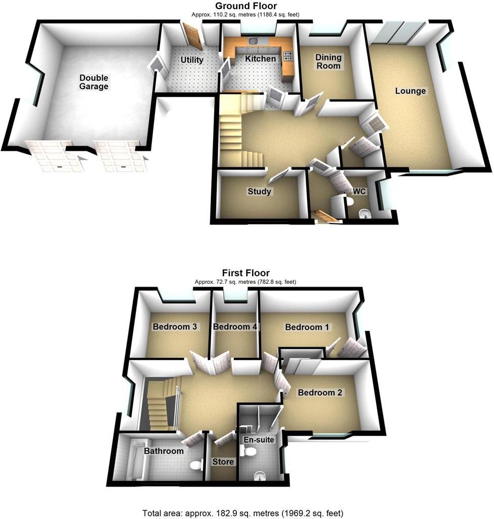 Homestead Lane, Wrexham floorplan
