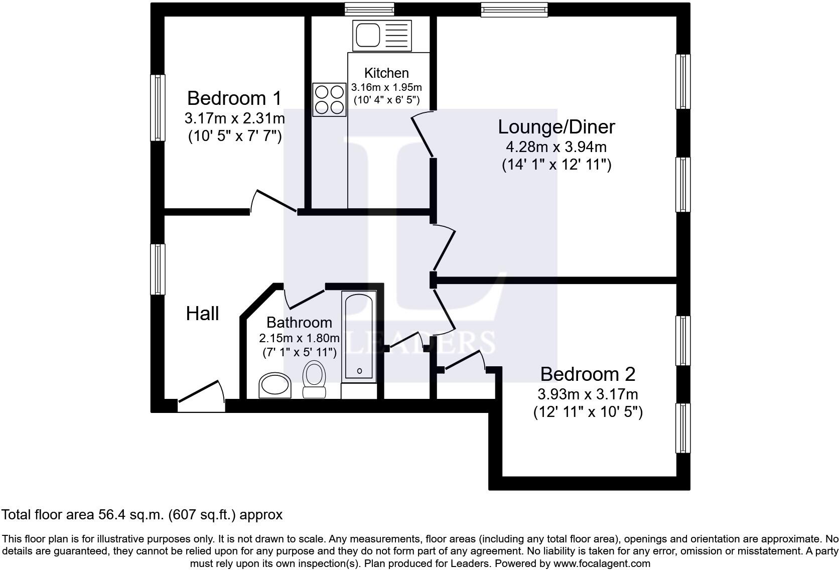Kings Avenue, Southampton, SO31 floorplan