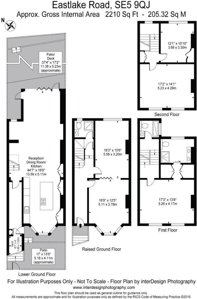 Eastlake Road, London, SE5 floorplan